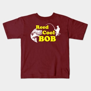 Reel Cool Dad Fishing Kids T-Shirt